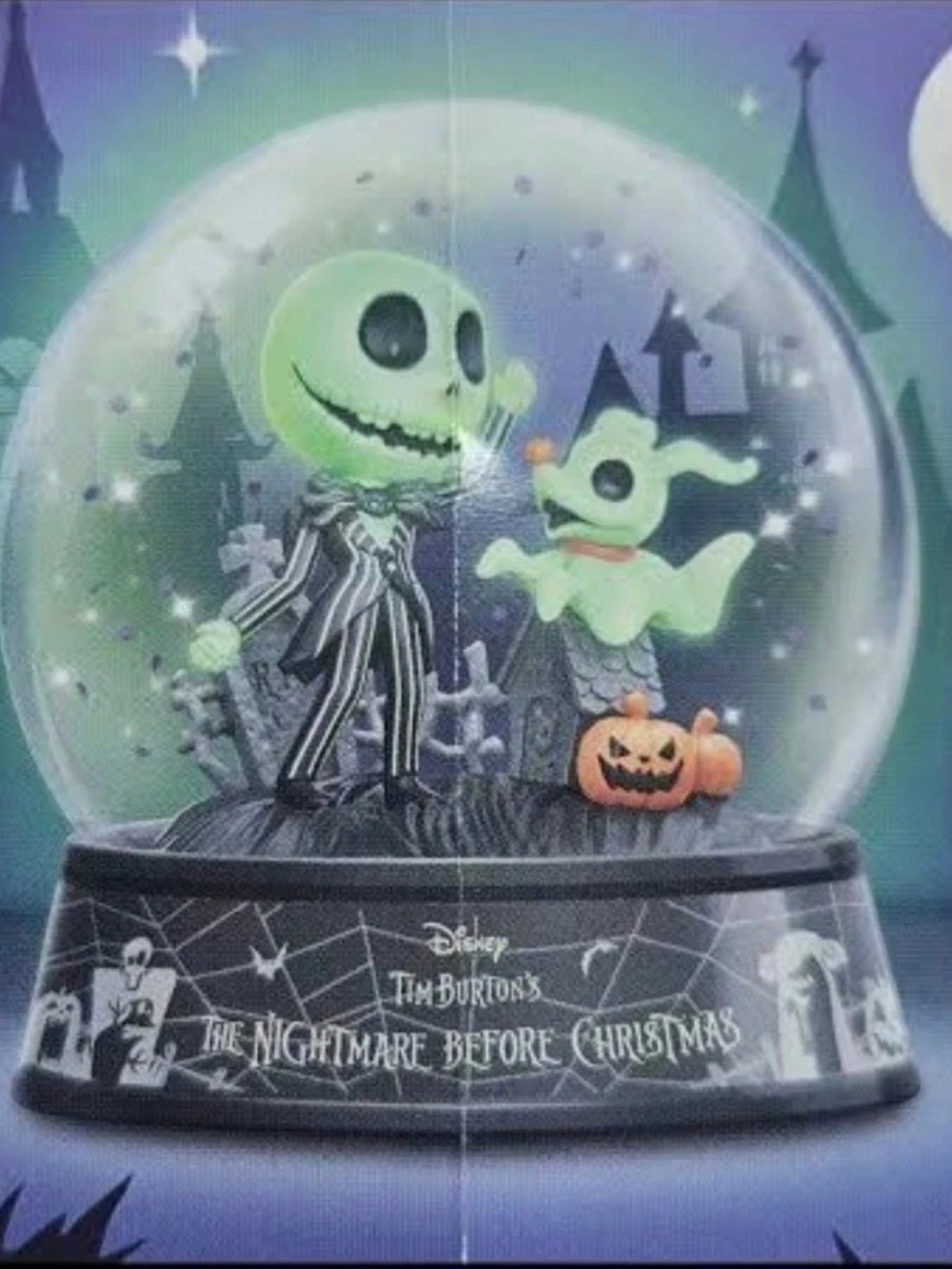 Mini Brands Disney The Nightmare Before Christmas Snow Globe Holiday Decor